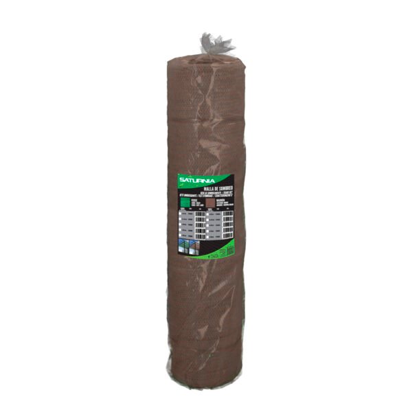 Malla Sombreo Plus 1,5 Metro Marron Rollo 50 Mts. Filo Reforzado Reduce Radiación, Malla Sombra, Malla Ocultacion, Sombra Patios - Imagen 5