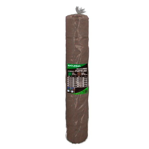 Malla Sombreo Plus 2,0 Metros Marron Rollo 50 Mts. Filo Reforzado Reduce Radiación, Malla Sombra, Malla Ocultacion, Sombra Patio - Imagen 5