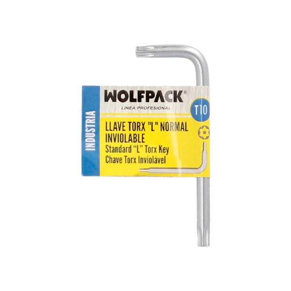 Llave Torx Inviolable Standar Acero Cromo Vanadio Profesional T10 mm. Llave Estrella, Llave Allen Estrella - Imagen 5