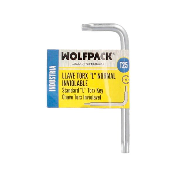 Llave Torx Inviolable Standar Acero Cromo Vanadio Profesional T25 mm. Llave Estrella, Llave Allen Estrella - Imagen 5