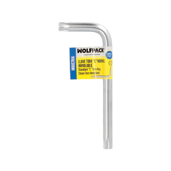 Llave Torx Inviolable Standar Acero Cromo Vanadio Profesional T27 mm. Llave Estrella, Llave Allen Estrella - Imagen 5