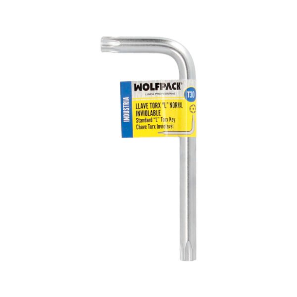 Llave Torx Inviolable Standar Acero Cromo Vanadio Profesional T30 mm. Llave Estrella, Llave Allen Estrella - Imagen 5