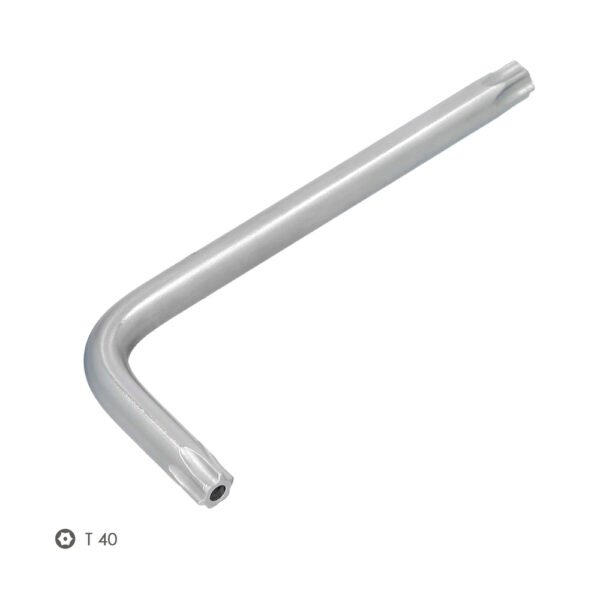 Llave Torx Inviolable Standar Acero Cromo Vanadio Profesional T40 mm. Llave Estrella, Llave Allen Estrella - Imagen 3