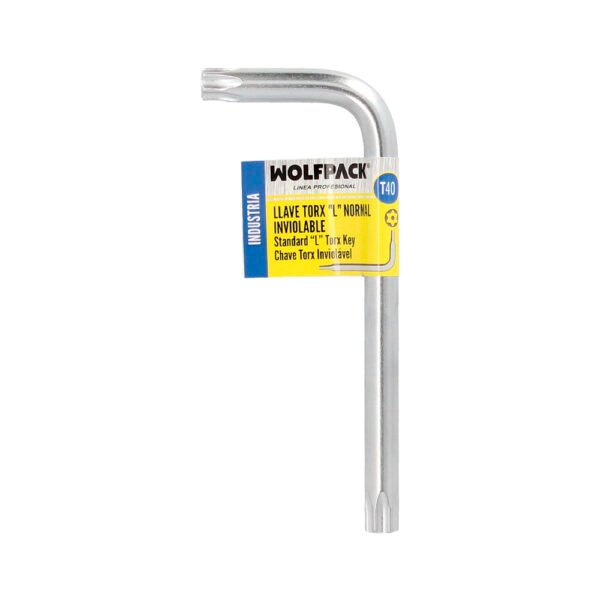 Llave Torx Inviolable Standar Acero Cromo Vanadio Profesional T40 mm. Llave Estrella, Llave Allen Estrella - Imagen 5