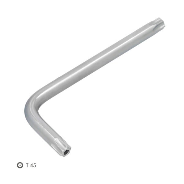 Llave Torx Inviolable Standar Acero Cromo Vanadio Profesional T45 mm. Llave Estrella, Llave Allen Estrella - Imagen 3