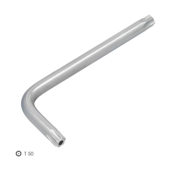 Llave Torx Inviolable Standar Acero Cromo Vanadio Profesional T50 mm. Llave Estrella, Llave Allen Estrella - Imagen 3