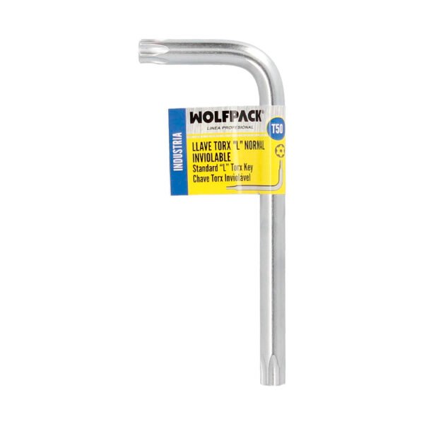 Llave Torx Inviolable Standar Acero Cromo Vanadio Profesional T50 mm. Llave Estrella, Llave Allen Estrella - Imagen 5