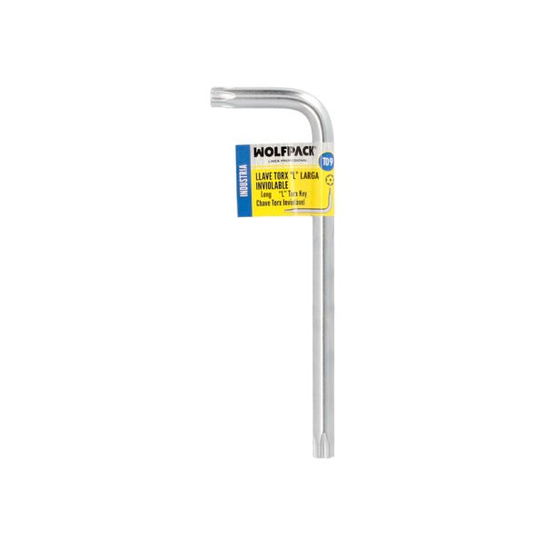 Llave Torx Inviolable Larga Acero Cromo Vanadio Profesional T09 mm. Llave Estrella, Llave Allen Estrella - Imagen 5