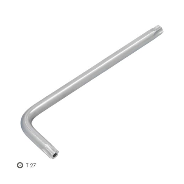 Llave Torx Inviolable Larga Acero Cromo Vanadio Profesional T27 mm. Llave Estrella, Llave Allen Estrella - Imagen 3