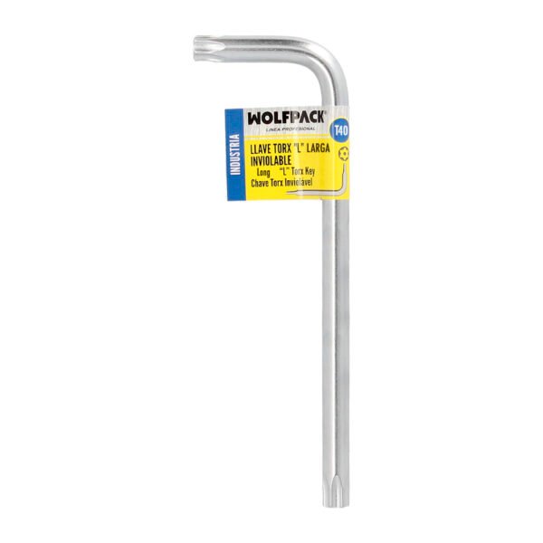 Llave Torx Inviolable Larga Acero Cromo Vanadio Profesional T40 mm. Llave Estrella, Llave Allen Estrella - Imagen 5