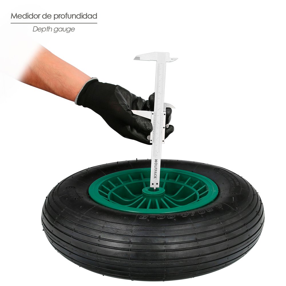 Calibre Acero Inoxidable Profesional 150 mm. Alta Precisión - Imagen 5