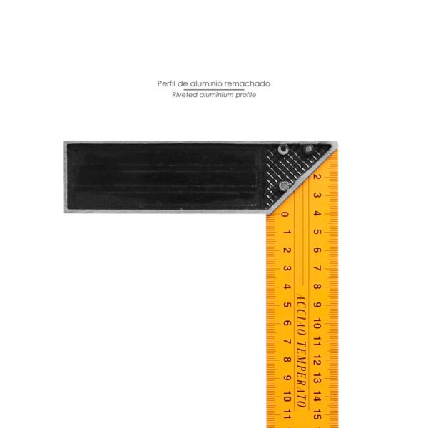 Escuadra Metalica 300 mm. Escuadra Carpintero, Escuadra Construcción, - Imagen 3
