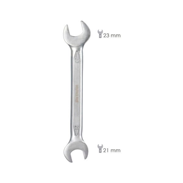 Llave Fija Plus Acero Cromo Vanadio 21x23 DIN 3110. Llave Fija, Llave Fija Doble - Imagen 2