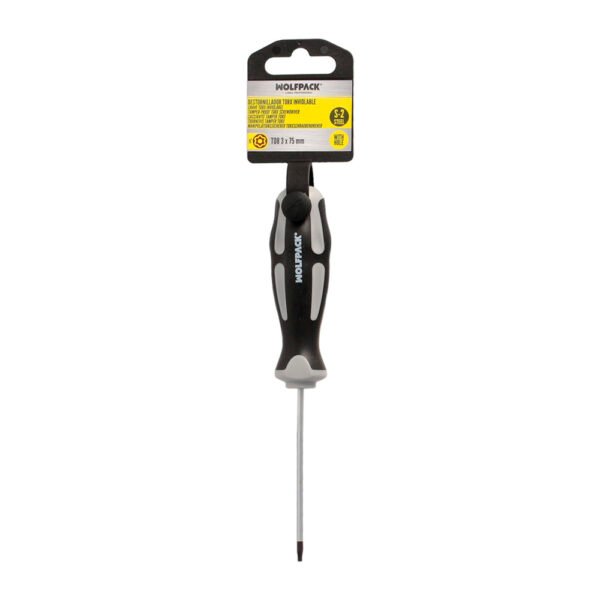Destornillador Torx Inviolable Acero S2 Mango TPR Bimaterial. Medida T08 x Ø 3,0 x 75 mm. - Imagen 6