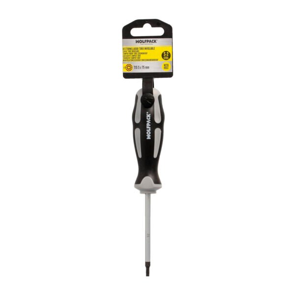 Destornillador Torx Inviolable Acero S2 Mango TPR Bimaterial. Medida T15 x Ø 5,0 x 75 mm. - Imagen 6