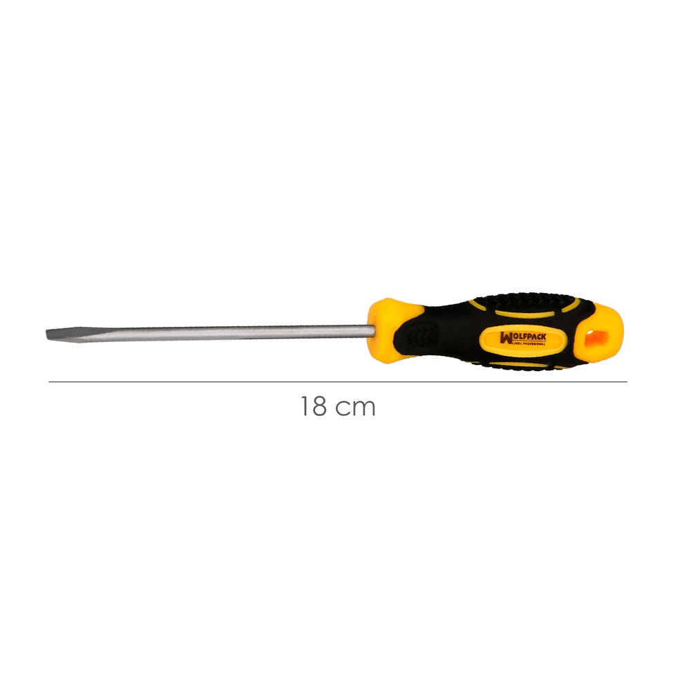 Destornillador Bimaterial Boca Estampada 4x100 mm. - Imagen 2