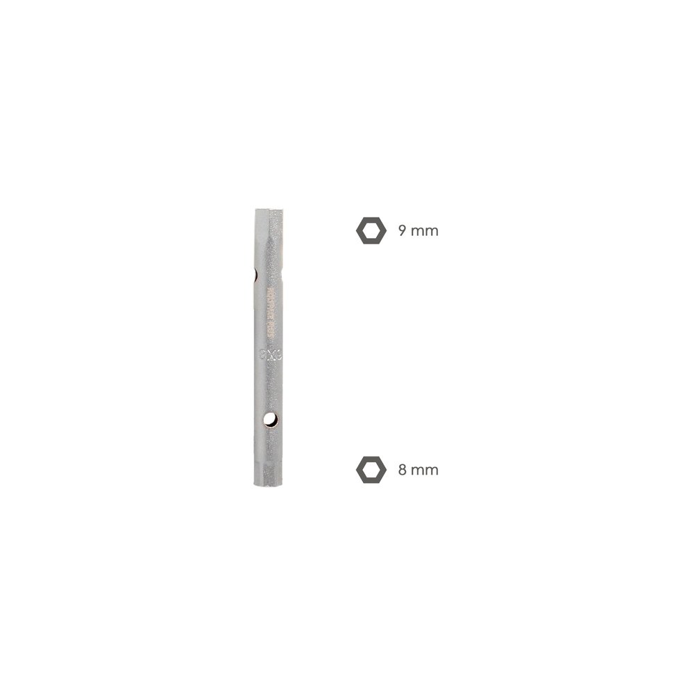 Llave Tubo Tubular 8x9 Fabricada en Acero Cromo Vanadio, Llave Grifería, Llave De Tubo Para Grifos, Llaves De Tubo Doble - Imagen 2