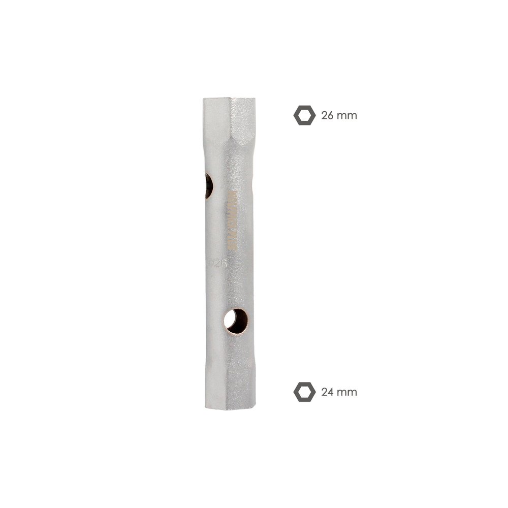 Llave Tubo Tubular 24x26 Fabricada en Acero Cromo Vanadio, Llave Grifería, Llave De Tubo Para Grifos, Llaves De Tubo Doble - Imagen 2
