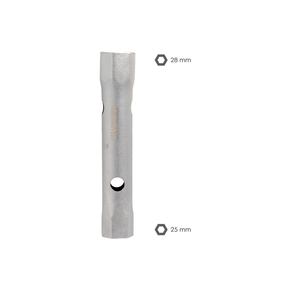 Llave Tubo Tubular 25x28 Fabricada en Acero Cromo Vanadio, Llave Grifería, Llave De Tubo Para Grifos, Llaves De Tubo Doble - Imagen 2