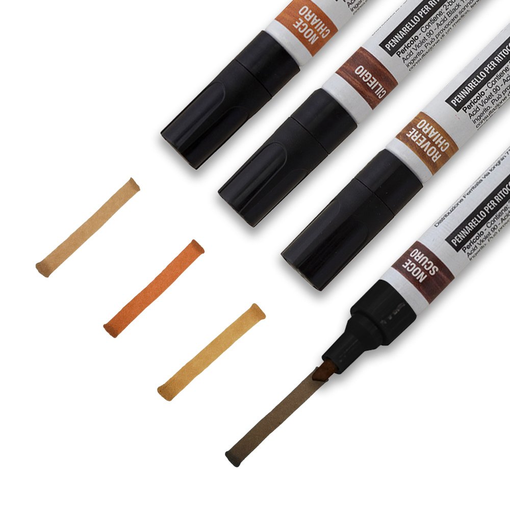 Rotulador Profesional Retoque Madera Color Nogal Oscuro - Imagen 3