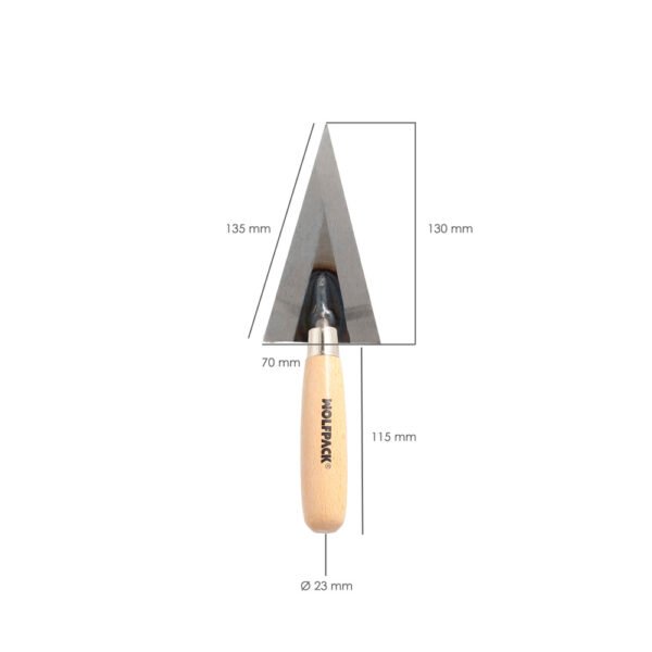 Paletin  Wolfpack Plus Mango Madera 343/130 mm. - Imagen 3