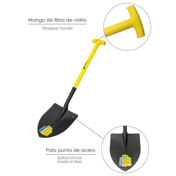 Pala Mango Fibra Vidrio Punta Mango Muleta Nº 3 - Imagen 3