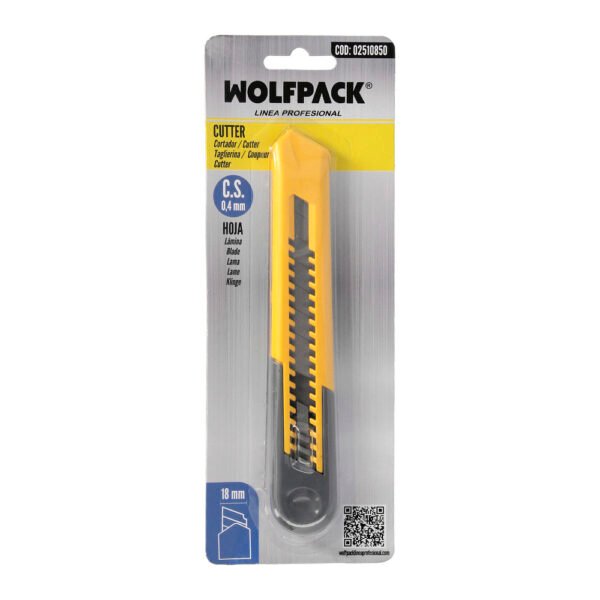 Cutter Profesional Hoja Acero Al Carbono 18 mm. Cuter Manualiadades, Cutters Trabajo, - Imagen 5