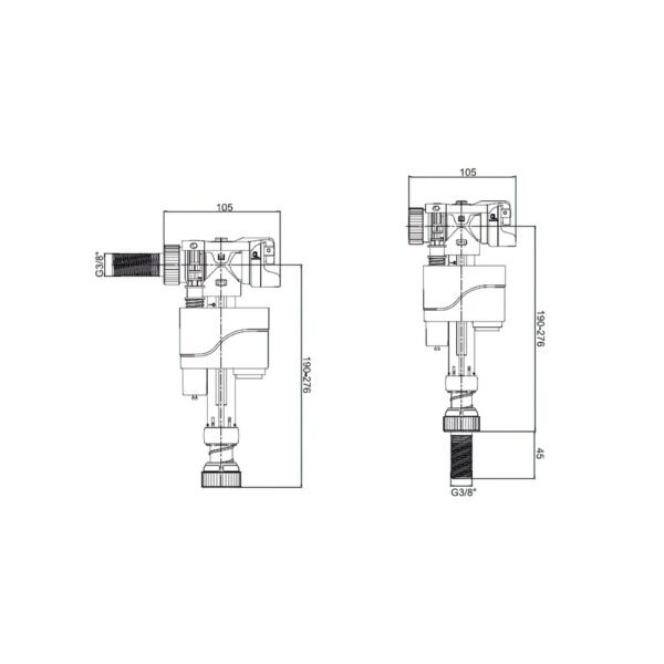 Grifo Flotador Compact Doble - Imagen 2