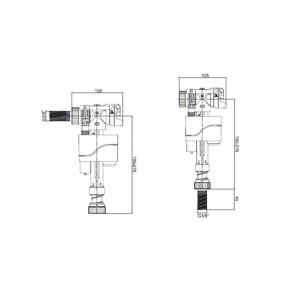 Grifo Flotador Compact Doble - Imagen 2