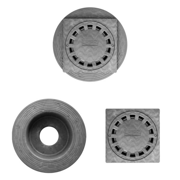 Caldereta Sifonica Pvc 200x200 / 90-110 Mm - Imagen 4