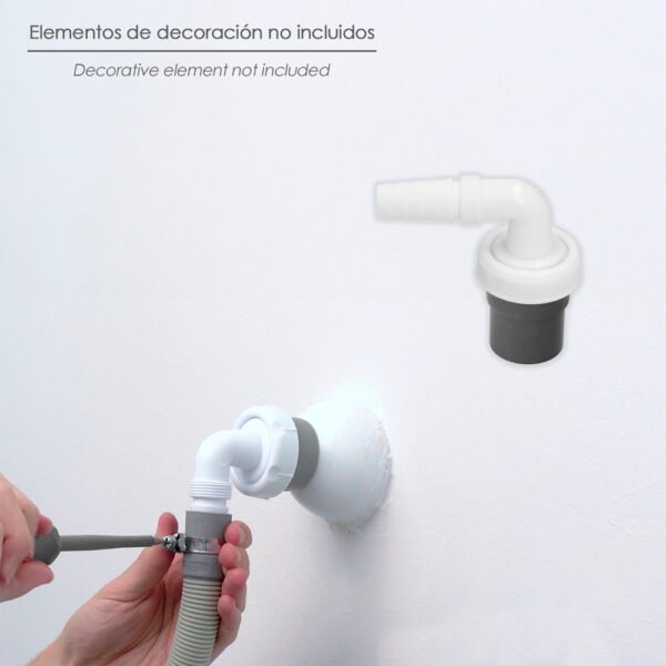 Conexion Macho PVC Toma Lavadora / Lavavajillas - Imagen 5