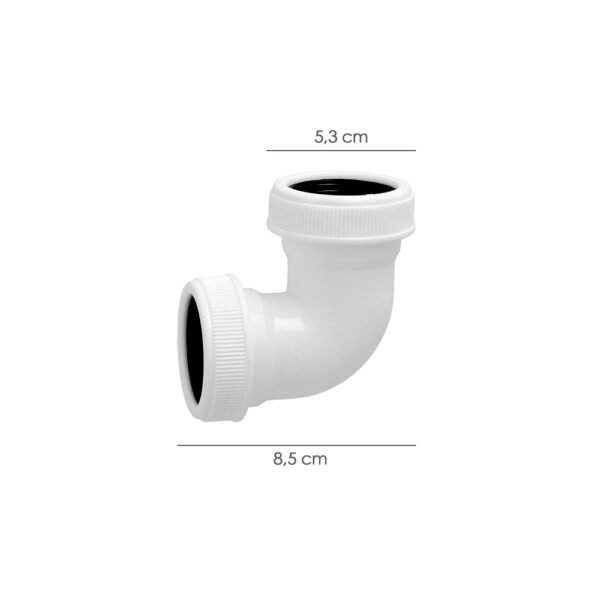 Codo Desagüe              H-H 1 1/2 - Imagen 2