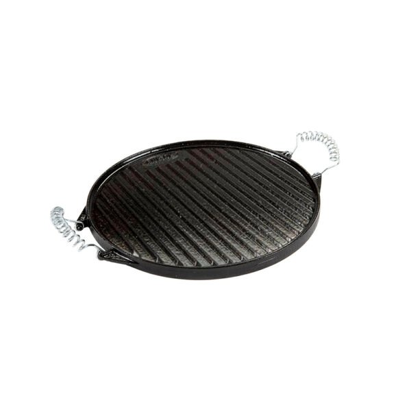 Plancha Hierro Fundido Esmaltada Redonda Ø 25 cm. - Imagen 2