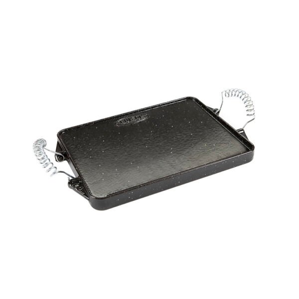 Plancha Hierro Fundido Esmaltada Rectangular 24 x 44 cm. - Imagen 2