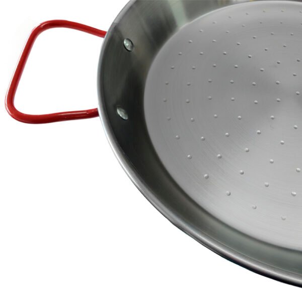 Paellera Valenciana de 46 cm. Pulida Para 12 Personas - Imagen 2