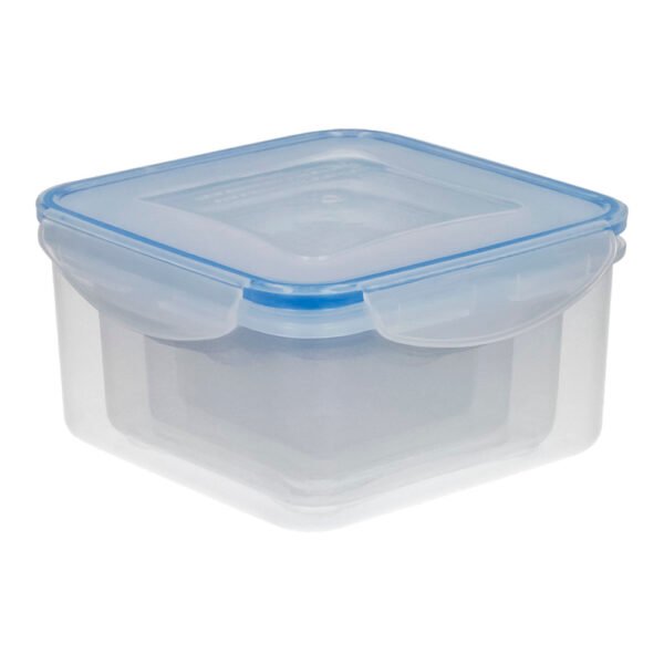 Juego Recipientes Cierres Hermeticos Plastico Cuadrados (4 Piezas) - Imagen 7