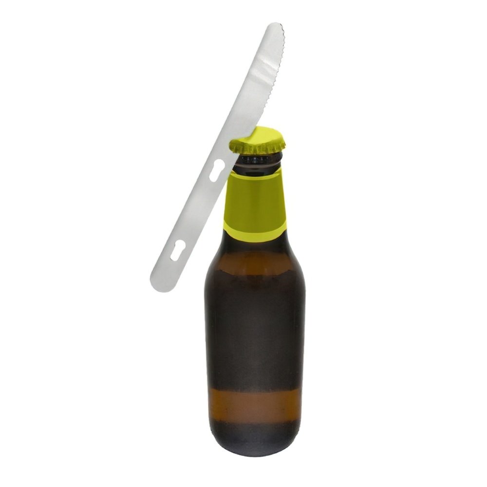Cubiertos Camping Acero Inoxidable 3 Piezas Con Funda Nylon - Imagen 5