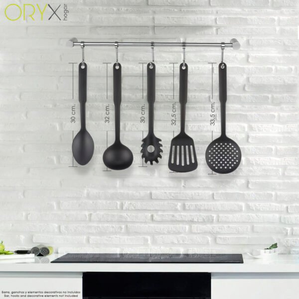 Cucharon Servir Cocina Nylon Basic 32 x 9.5 cm. - Imagen 2