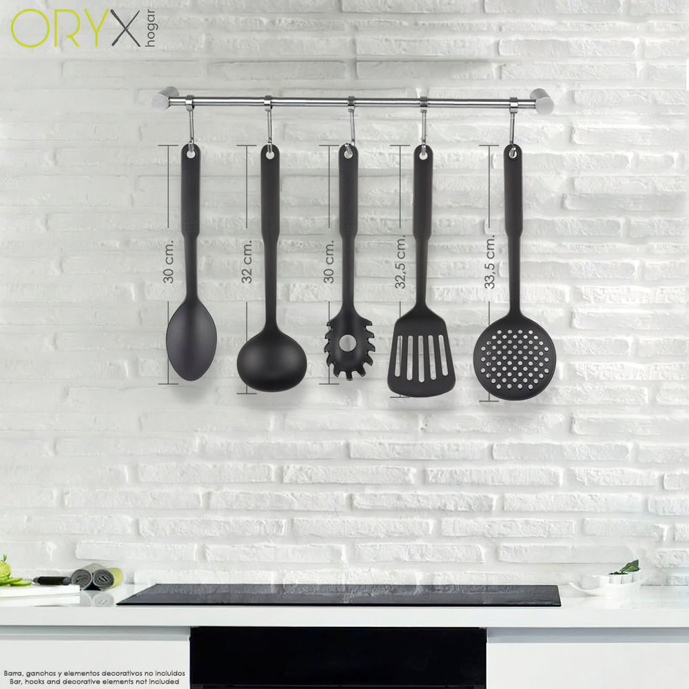 Cucharon Servir Cocina Nylon Basic 32 x 9.5 cm. - Imagen 2