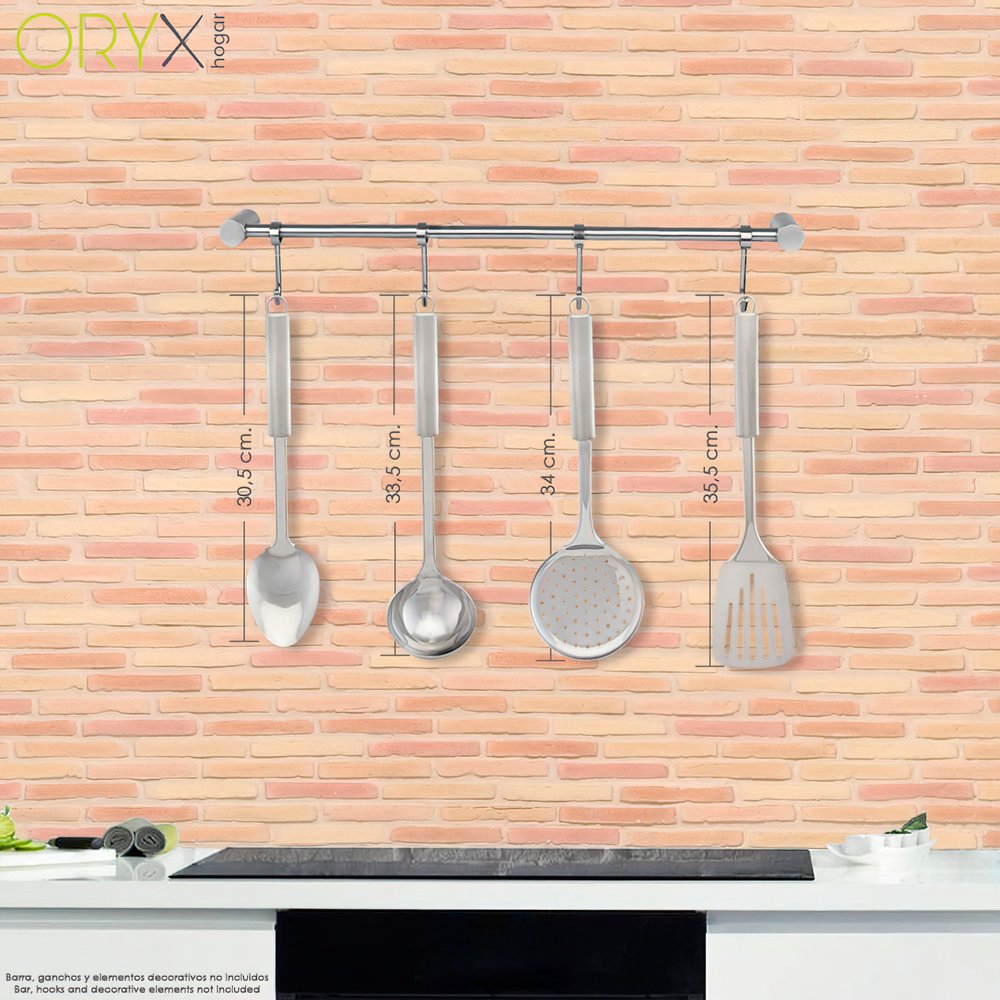 Rasera Cocina Acero Inoxidable 7,5 x 35,5 (Alt.) cm. - Imagen 3
