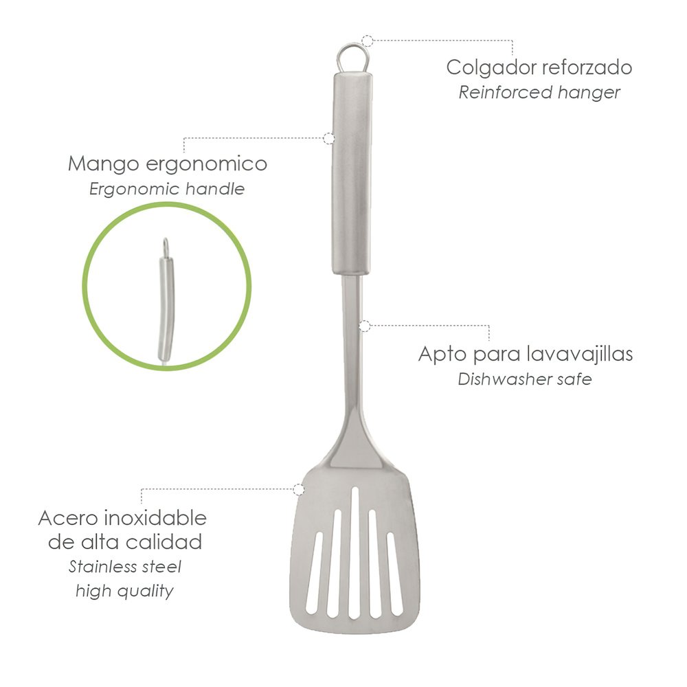 Rasera Cocina Acero Inoxidable 7,5 x 35,5 (Alt.) cm. - Imagen 4