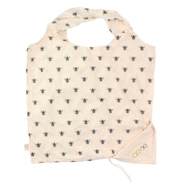 Bolsa Compra Algodon Organico 100% Plegable 52x47 cm. - Imagen 3