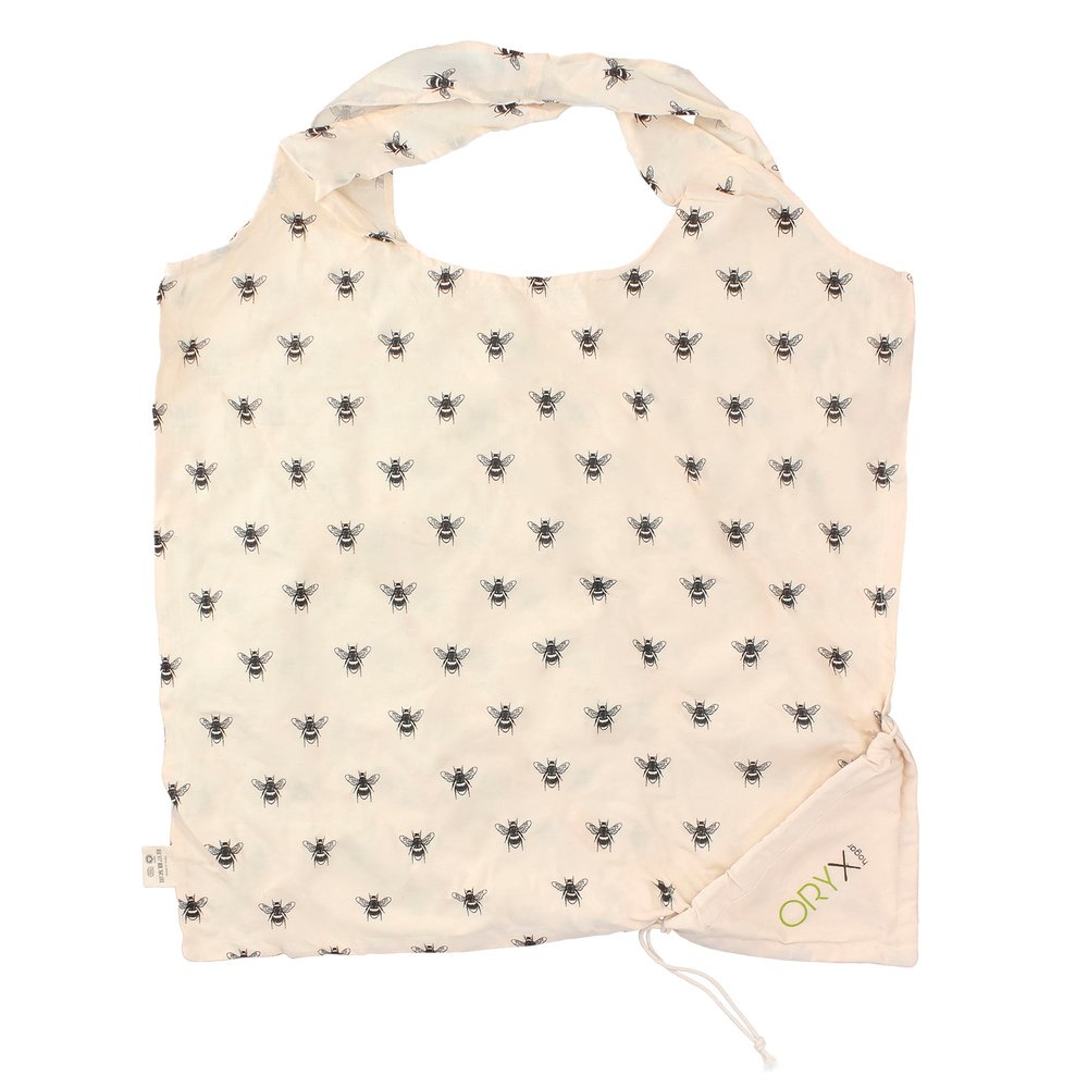 Bolsa Compra Algodon Organico 100% Plegable 52x47 cm. - Imagen 3