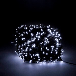 Guirnalda Luces Navidad 1000 Leds Color Blanco Frio. Luz Navidad Interiores y Exteriores Ip44