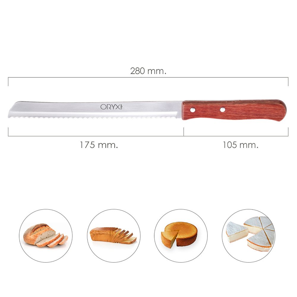 Cuchillo Montana Panero Hoja Acero Inoxidable 18 cm. Mango Madera - Imagen 2