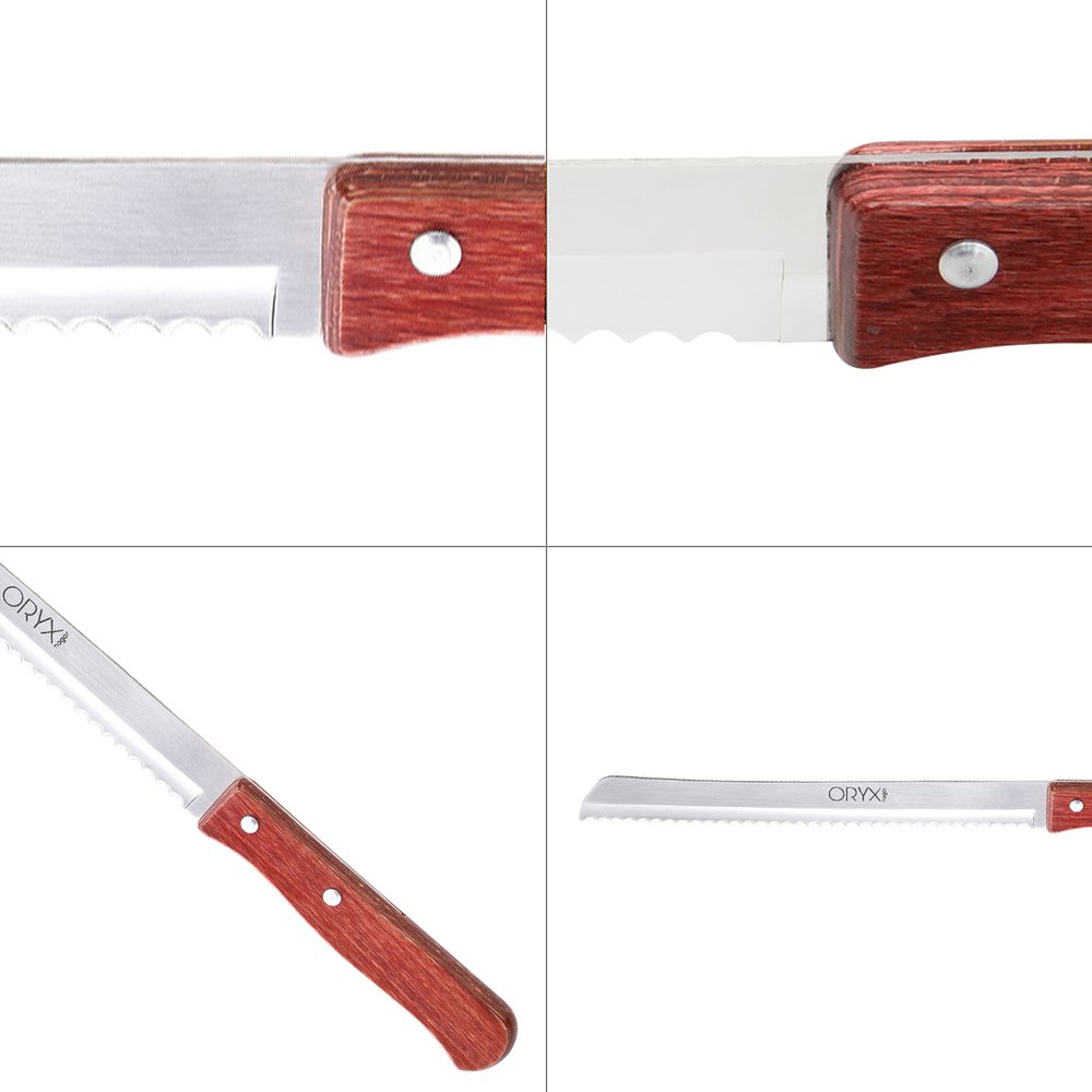 Cuchillo Montana Panero Hoja Acero Inoxidable 18 cm. Mango Madera - Imagen 4