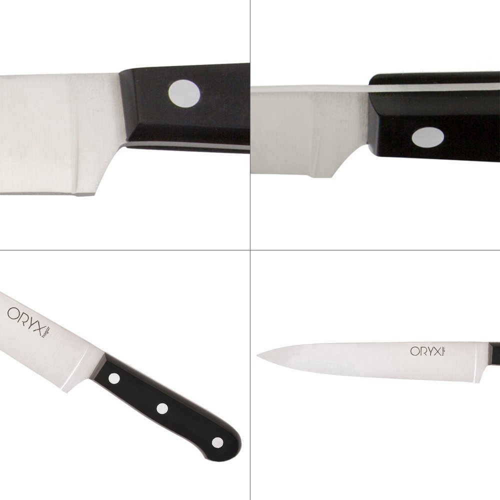 Cuchillo Grenoble Cocinero / Chef Hoja Acero Inoxidable 20 cm. Negro - Imagen 4