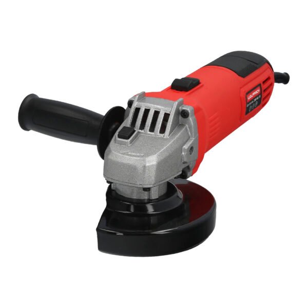 Amoladora Angular 710 Watt. Disco Ø 115 mm. 11.000 R.P.M. Mango 2 Posiciones Eje M14 Protector Disco Ajustable