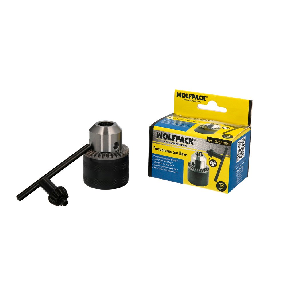 Portabrocas Con Llave 1/2" Hembra Ø 13 mm. para Taladros y Taladradoras - Imagen 2