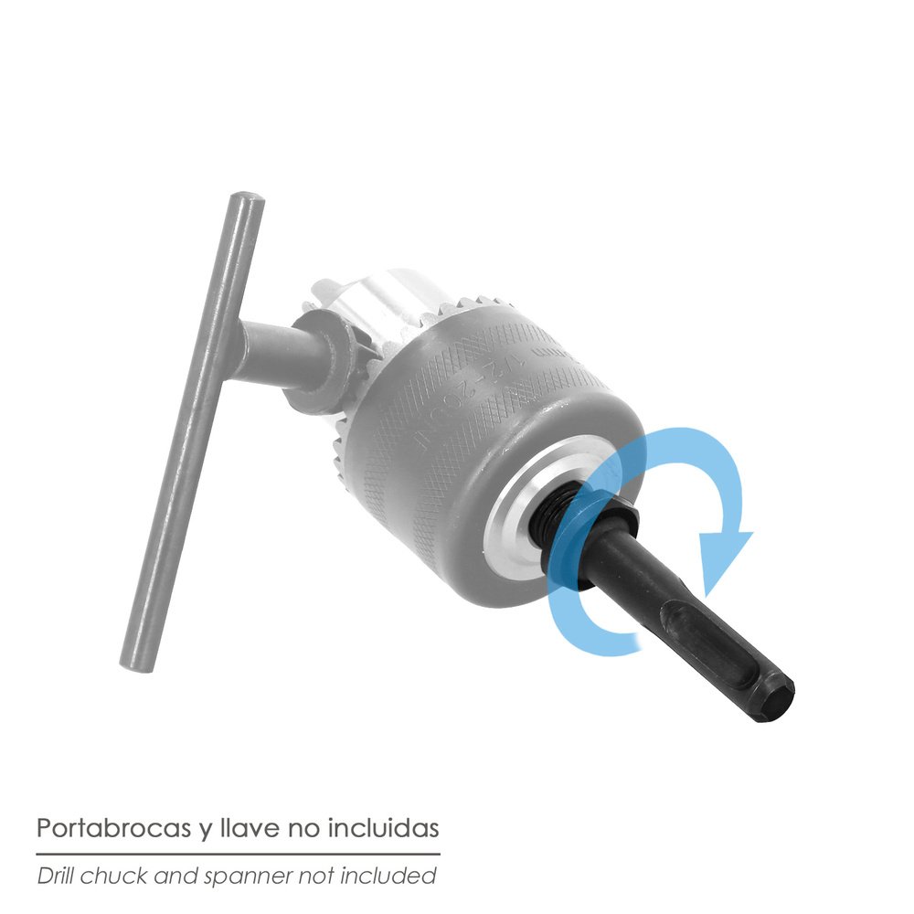 Adaptador Martillo SDS Plus A Portabrocas 1/2"  mm. - Imagen 6